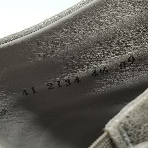 Paul Green Winston Metallic Mule Sandal Slip On Heel Womens Size 4.5 - Picture 4 of 13